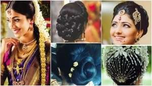 Indian bridal hairstyle