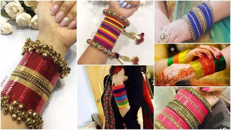 Indian ethnic traditional glass bangles sets