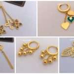 Latest light weight gold earrings collection