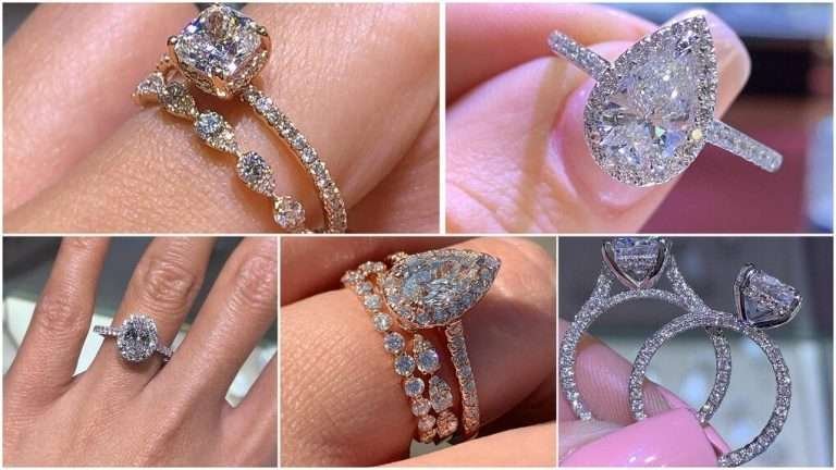 American diamond finger rings