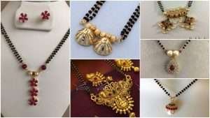 Elegant black beads chain for magalyasuthra