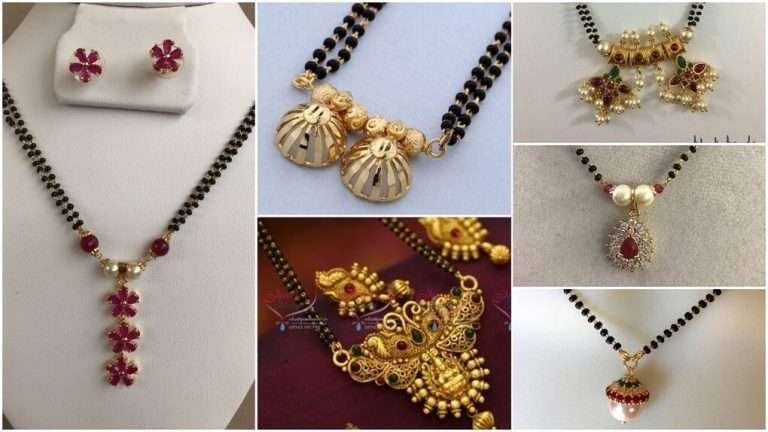 Elegant black beads chain for magalyasuthra