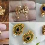 light weight daily wear gold earring