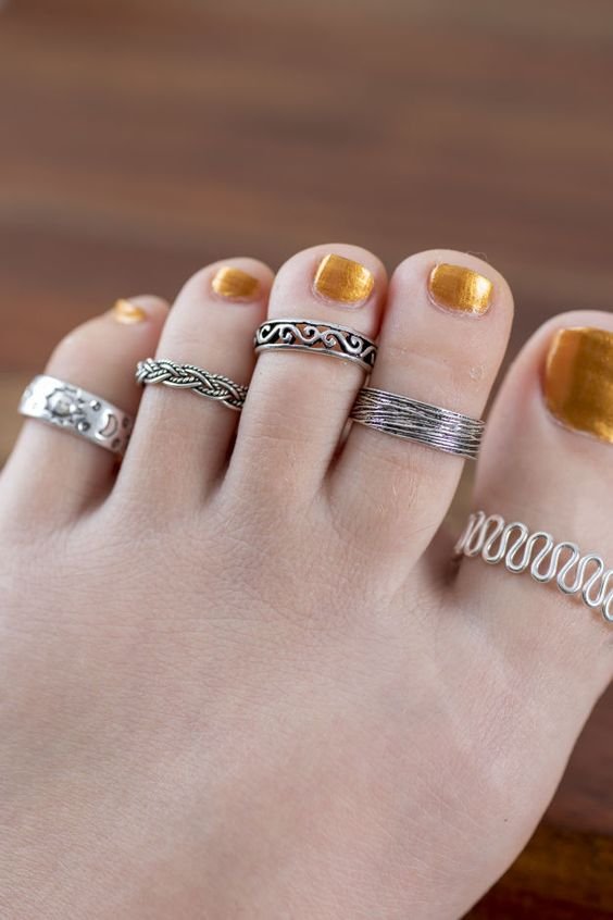 Beautiful Toe Ring Designs