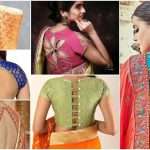 Latest blouse back designs