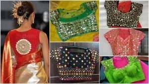 30 Trendy Mirror Work Blouse Designs: Modern Styles to Dazzle