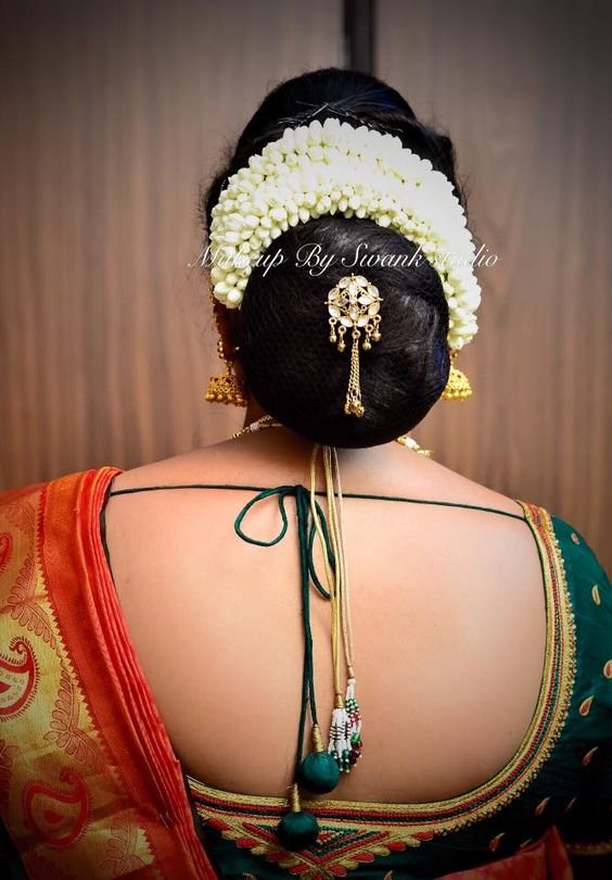 Indian wedding hairstyle
