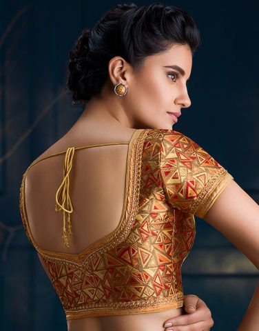 Blouse designs for silk sarees