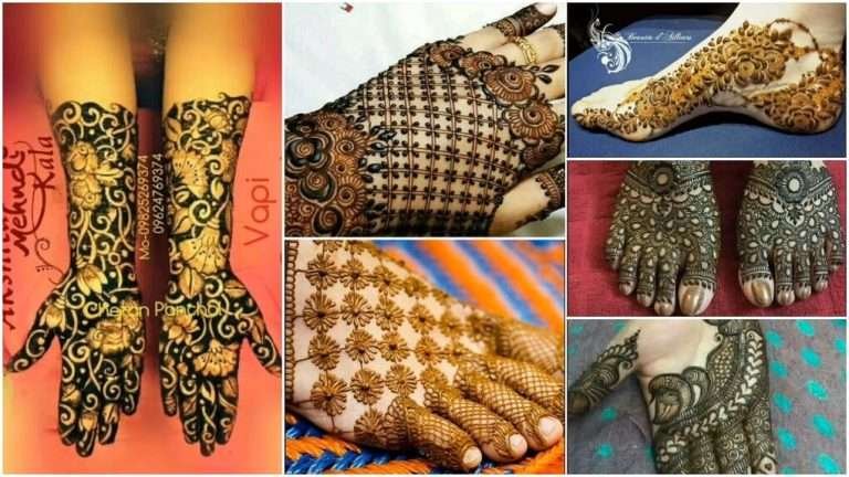 Newest bridal mehndi designs