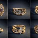 Designer gold ring designs for female