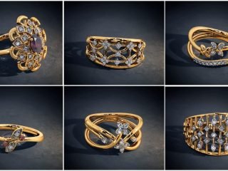Designer gold ring designs for female