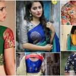 Best stunning latest saree blouse