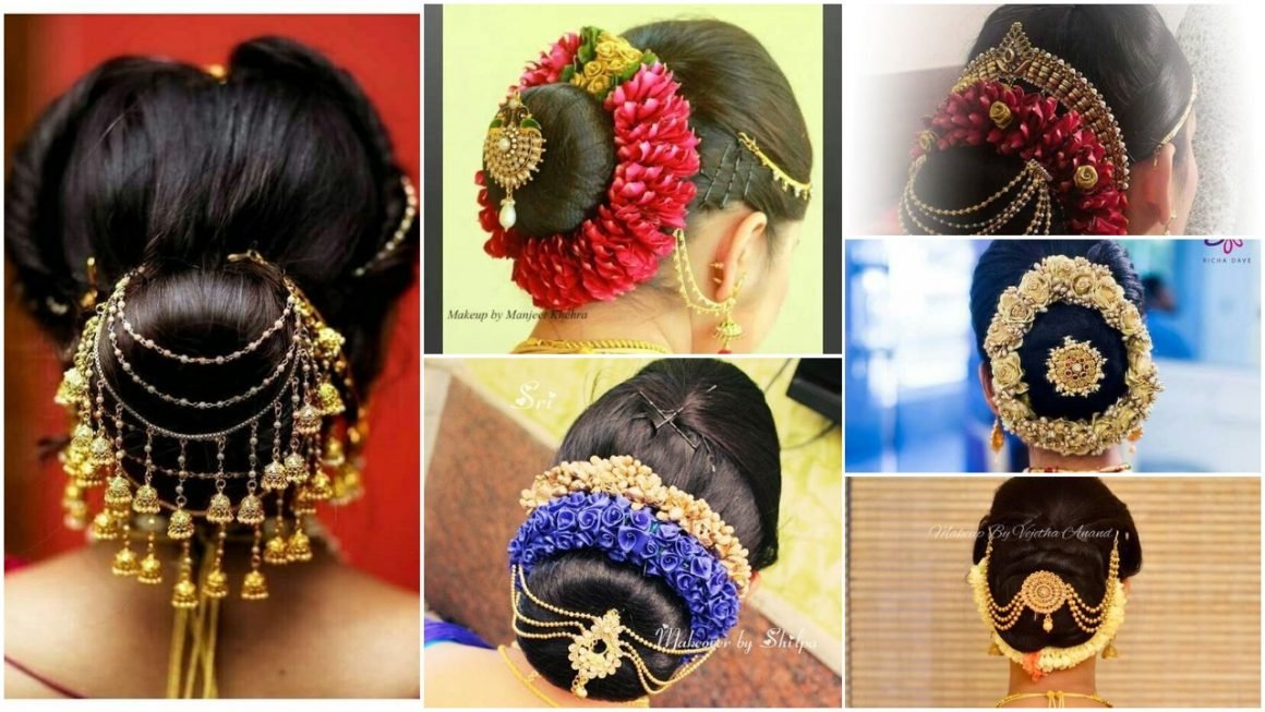 Gorgeous indian wedding hairstyle