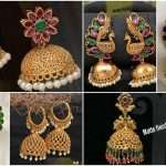 Lightweight Gold Latkan Earrings