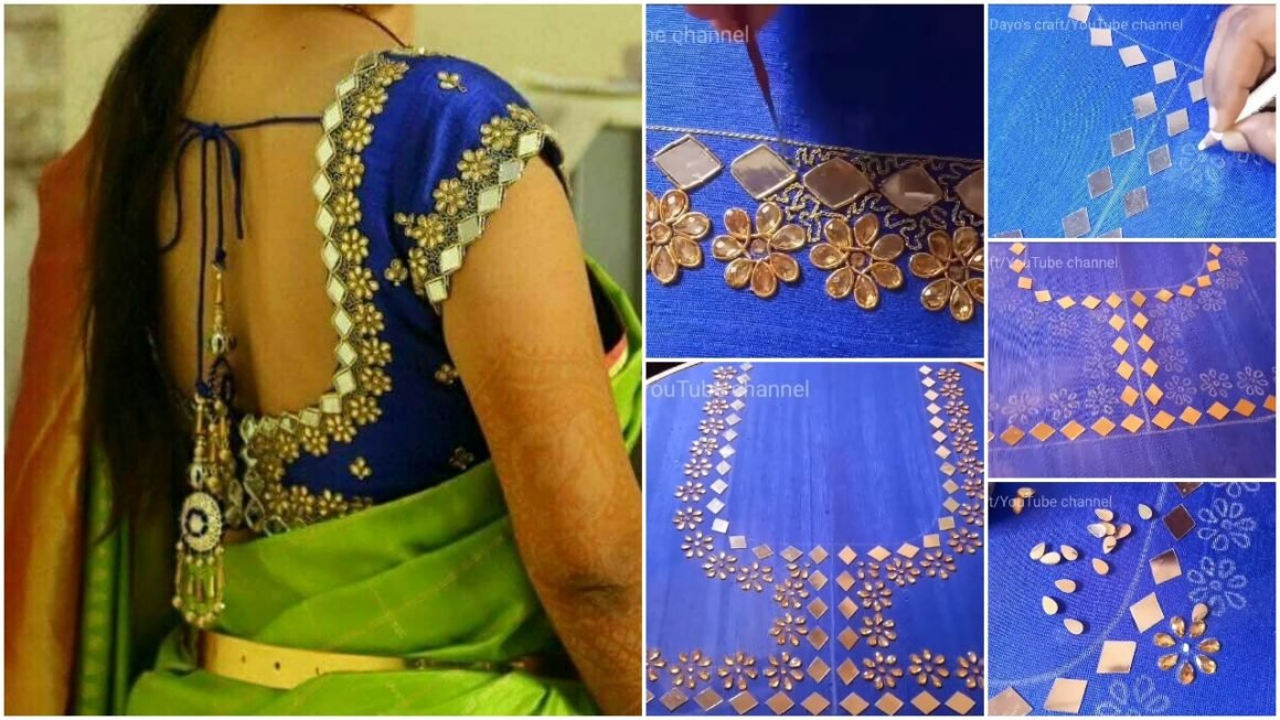 Most admired and attractive blouse designing