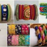 Silk Thread Bangles Designs