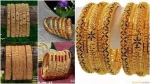 20 Stunning 6-Piece Gold Bangle Designs for Every Occasion