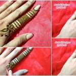 finger mehndi design