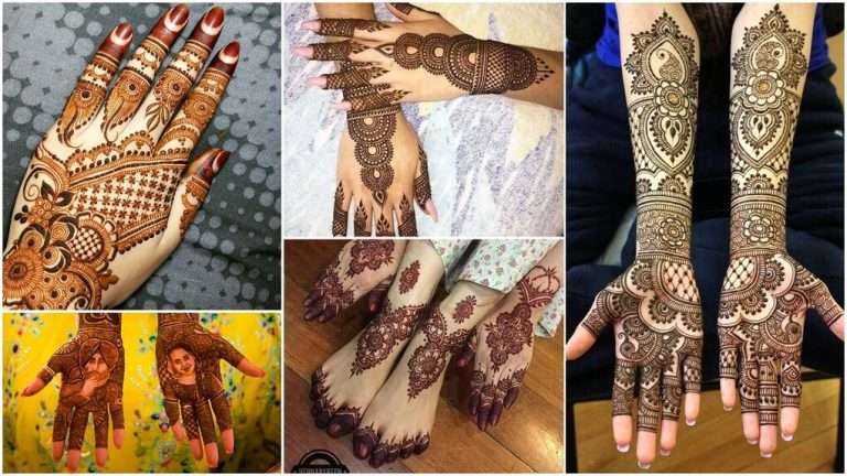 Different types of mehndi designs