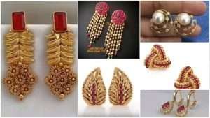 20 Elegant Lightweight Gold Earrings for Every Style