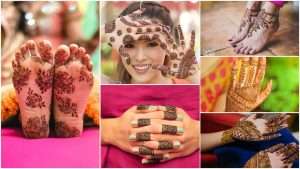 Minimalist mehndi designs