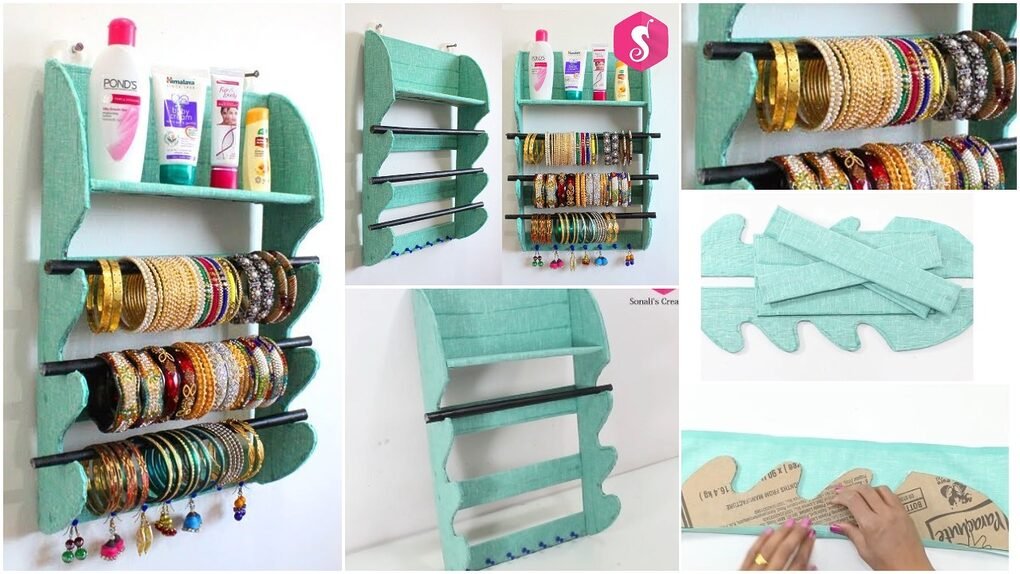 storage crafts from old materials