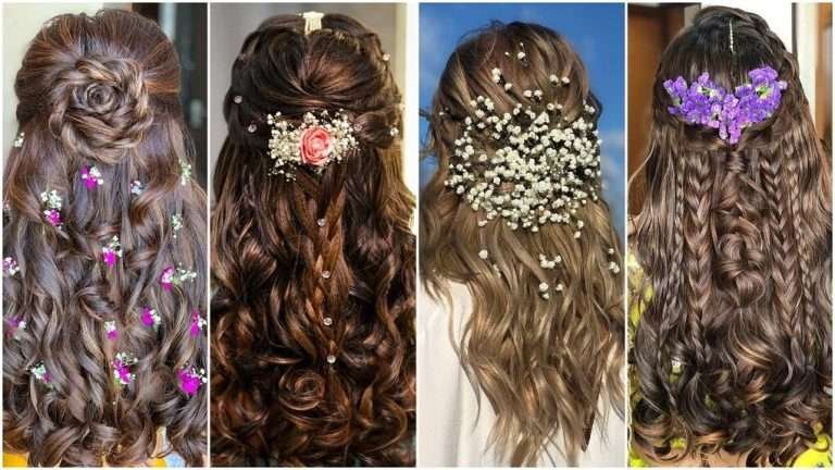 15 Hairstyles for your Mehendi: Festive and Bridal Hair Ideas