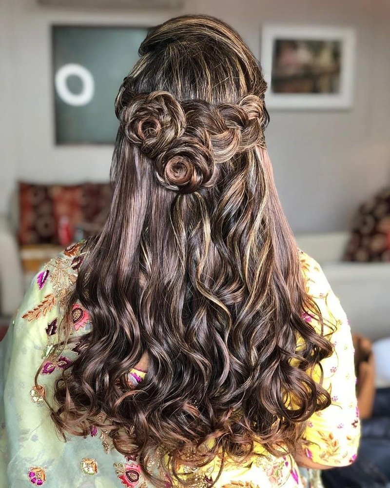Open hairstyle