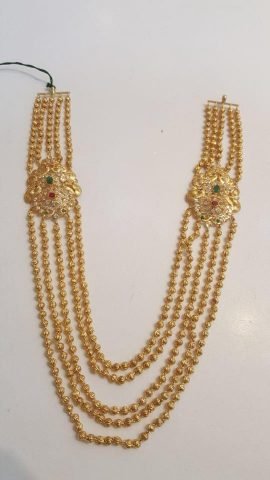 Irresistible gold layered necklace designs - Simple Craft Idea