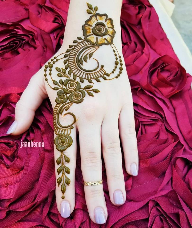 Simple and beautiful mehndi designs for hands