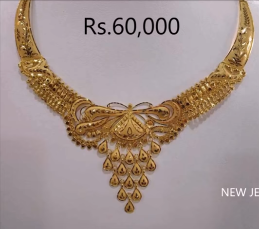 Trendy Gold Necklace Designs With Weight Simple Craft Ideas