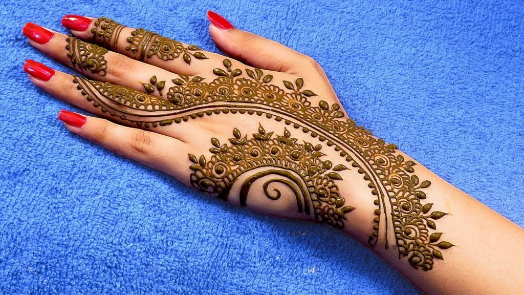 Simple and easy mehndi designs