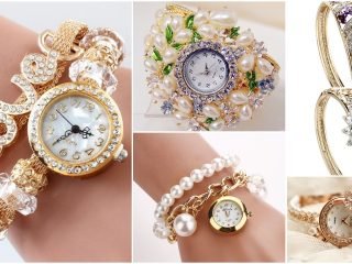 Glamorous wedding watches