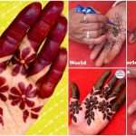 flower mehndi design