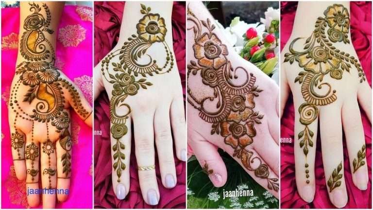 Simple and beautiful mehndi designs for hands