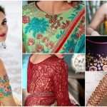 Blouse embroidery designs
