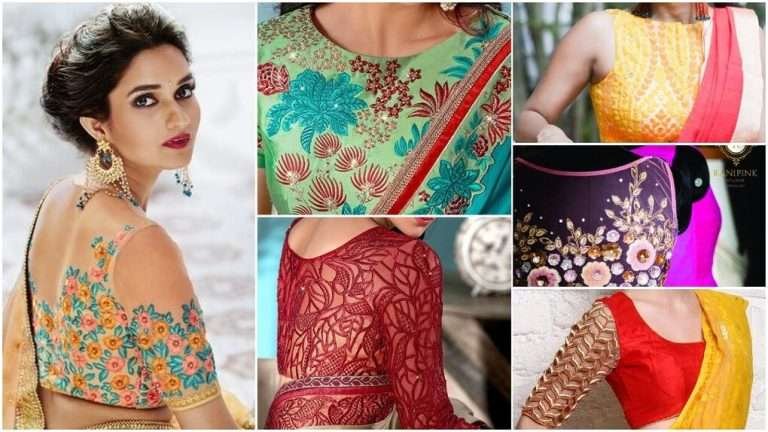 10 Blouse Embroidery Designs: Modern Ideas for Stylish Patterns