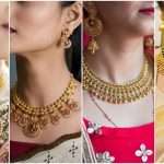 Bridal gold necklace designs
