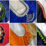 Stylish Blouse Back Neck Designs