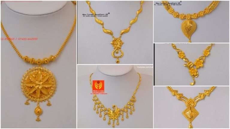 10 Gram Gold Necklace: 17 Stunning Lightweight Designs