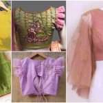 Designer saree blouse