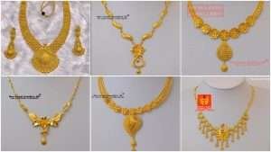 Gold necklace for women under 10 grams