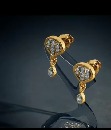 Gold Ear Ring Design