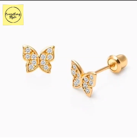 Gold Stud & Earrings Designs