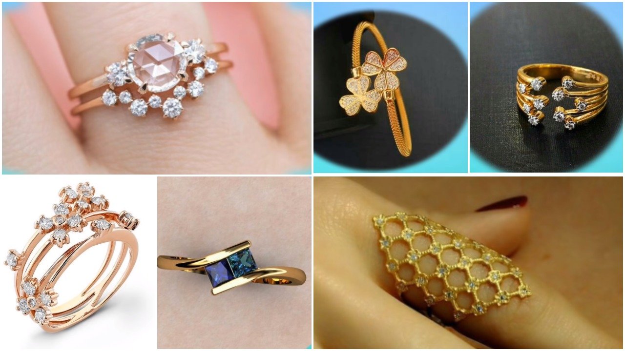 Latest elegant ring design collection – Simple Craft Ideas