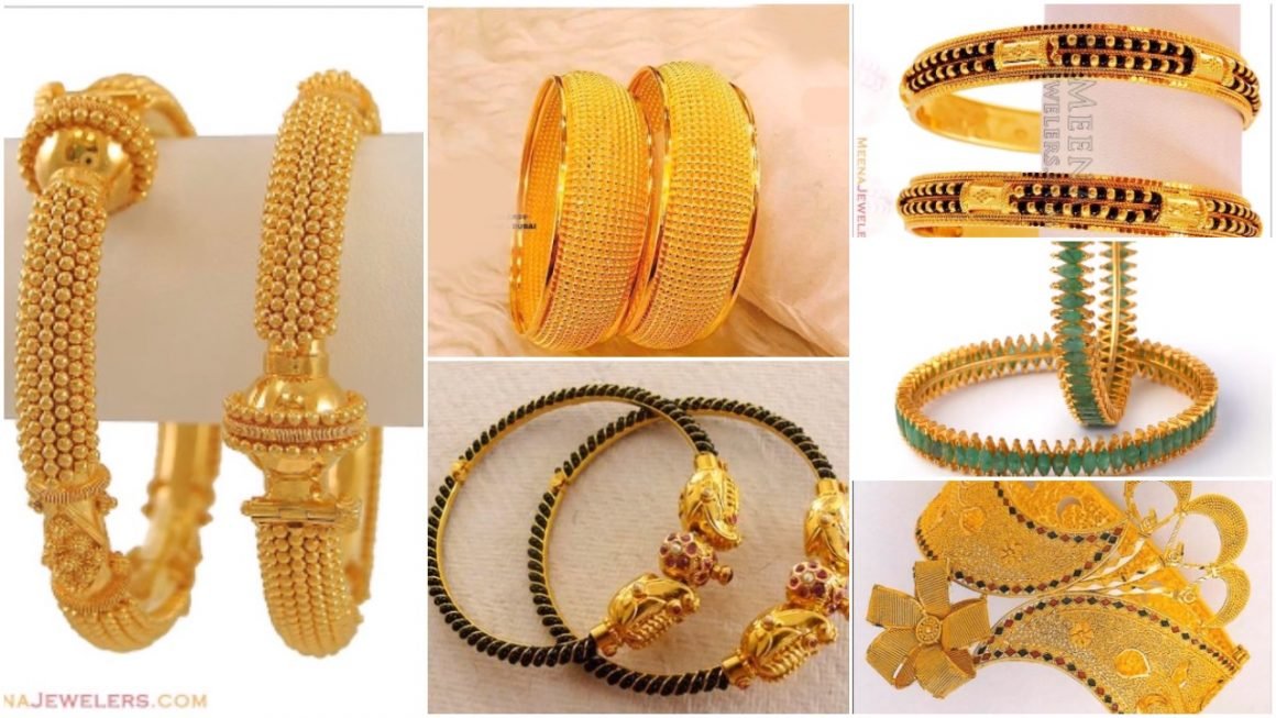 Latest gold bangle designs - Simple Craft Idea