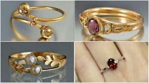 New light weight gold rings