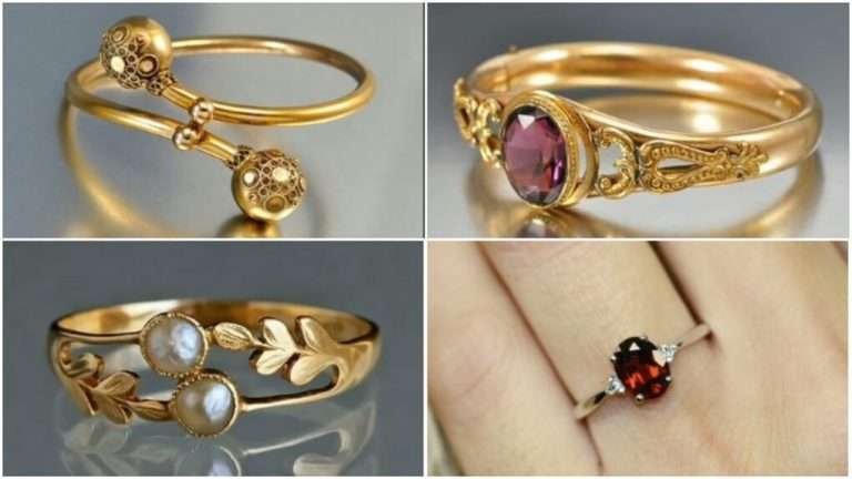 New light weight gold rings