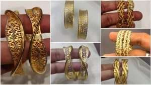Latest gold bangle designs