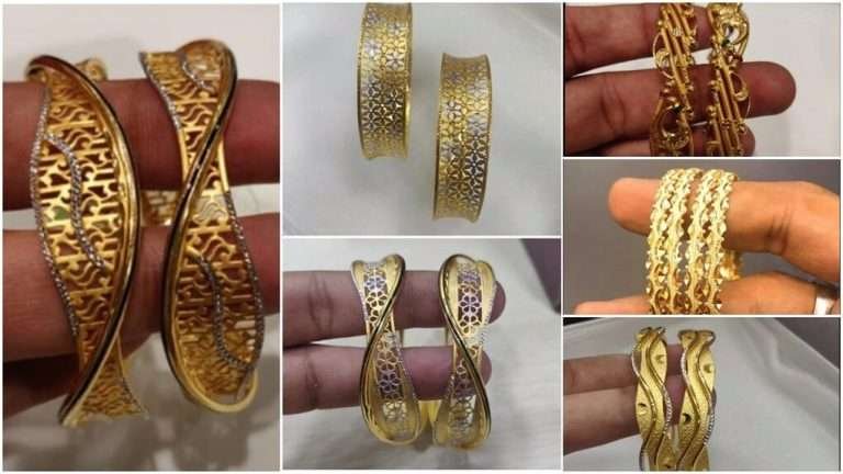 Latest gold bangle designs